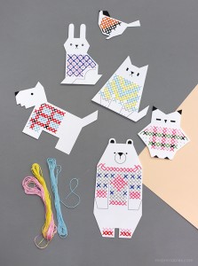 \"animal-cross-stitch-cards-for-kids\"